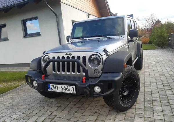 dębno Jeep Wrangler cena 140000 przebieg: 71700, rok produkcji 2014 z Dębno